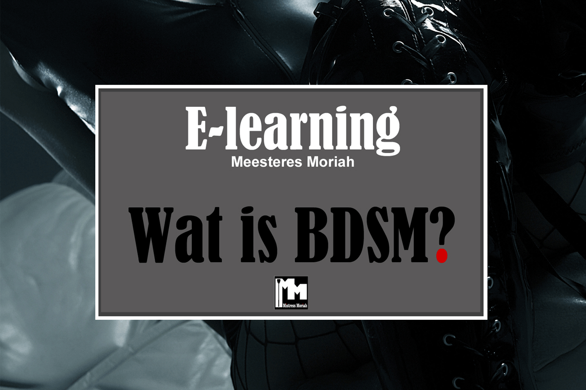 Wat is BDSM?