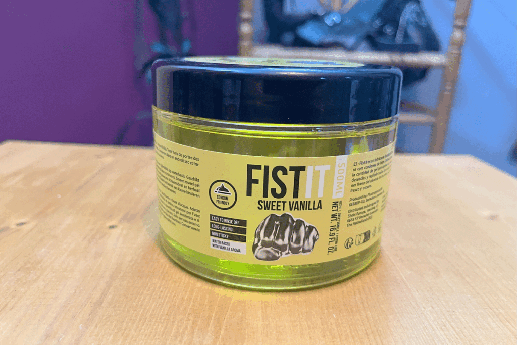 Review: Fistit – Extra dik glijmiddel – Vanilla geur