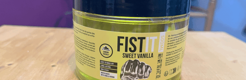 Review: Fistit – Extra dik glijmiddel – Vanilla geur