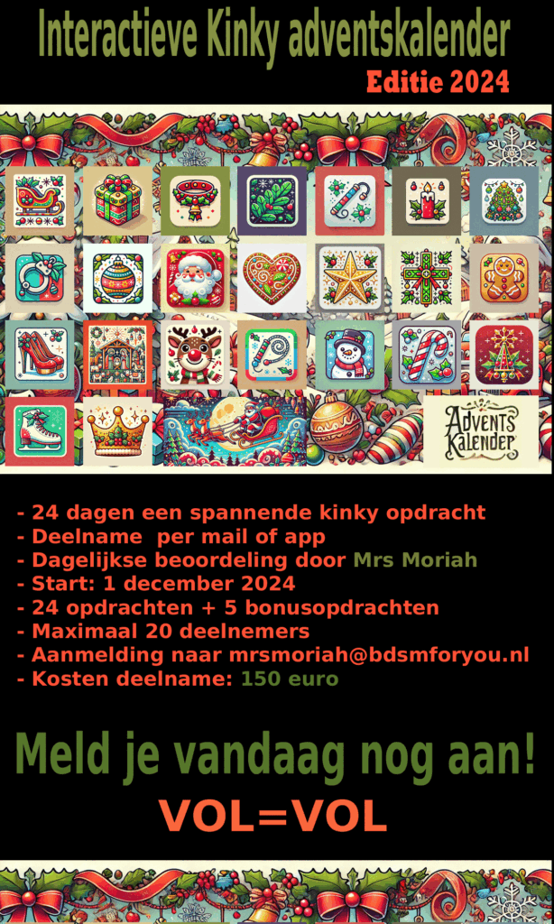 Interactieve BDSM Adventskalender