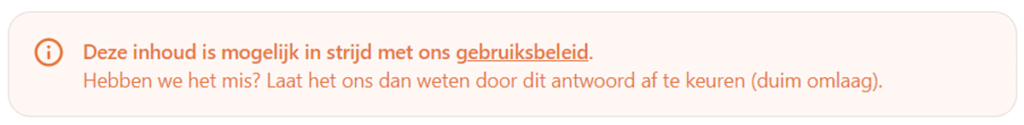 gebruikersbeleid